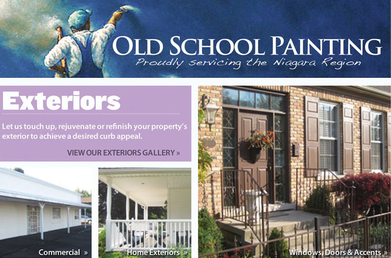 Exterior Painting & Refinishing Services from Old School Painting