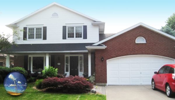 Annual Home Maintenance: Complete Wash, Touch-up Windows, Vents, Doors, Garage, Pillars; New Colour Shutters