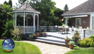 Stunning country gazebo, deck/patio &amp; balcony wash, prep, and paint