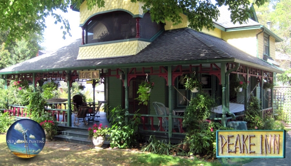 Top-to-Bottom Exterior Refinishing for NOTL Historic Peake Inn Cottage
