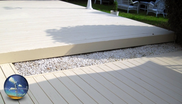 Is Your Painted Wood Deck Starting To Peel? This Works Wonders &amp; Looks Fantastic