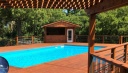 Countryside Deck, Pool, Pavilion, & Bar Shed Oasis Refinishing in Lincoln